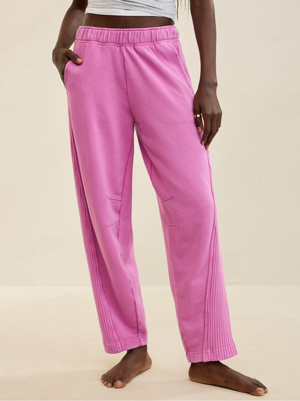 Aerie Barrel Leg Sweatpants